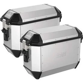 GIVI ALASKA 36L Trekker Valises Latérales Monokey Aluminium