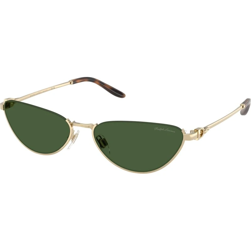 Ralph Lauren RL7095 Lunettes de Soleil Cat Eye Or et Vert