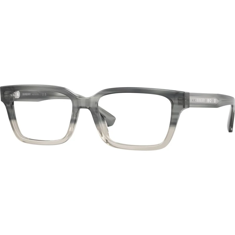 Burberry Homme BE2453 4208 - Montures Optiques Carrées en Acétate Gris