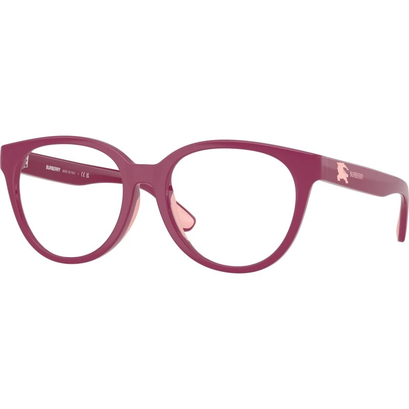 Burberry Enfant Lunettes Optiques Pantos Violet Transparent JB2019U