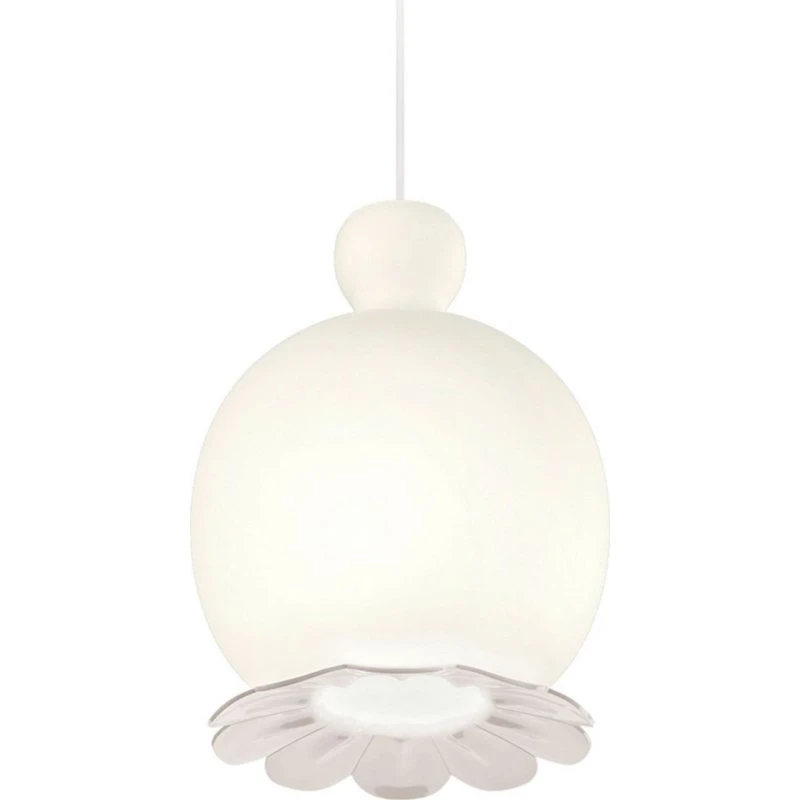 Kundalini Opyo Suspension Blanche - Verre Soufflé - Design Organique
