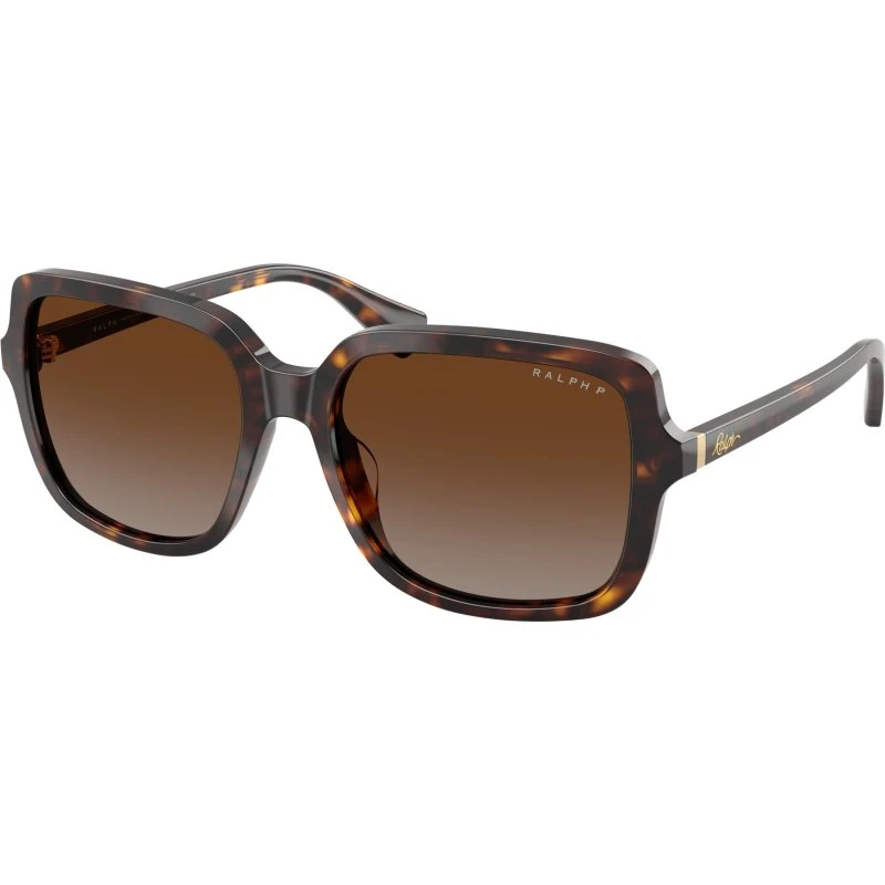 Ralph Lauren RA5333U Lunettes de Soleil Carrées Écaille Marron