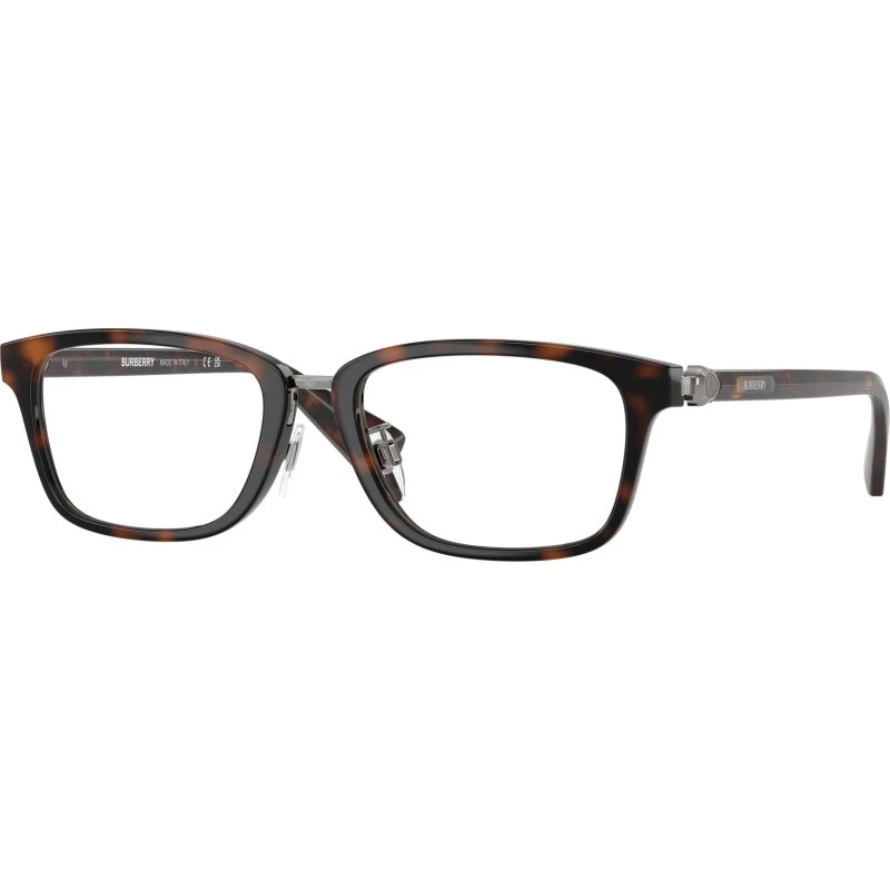 Burberry BE2437D 3002 Lunettes Optiques Carrées Marron Homme