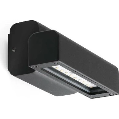 FARO BARCELONA Applique d'extérieur LED Balic, Noir, Aluminium