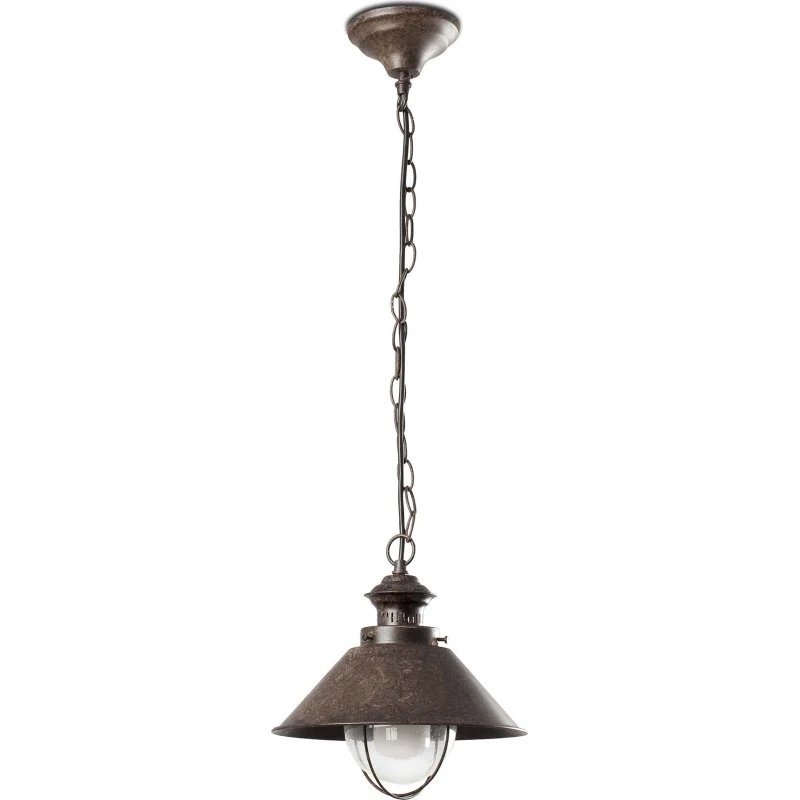 FARO BARCELONA Suspension Nautica Antique, Brun Rouille, Ø 34,5 cm