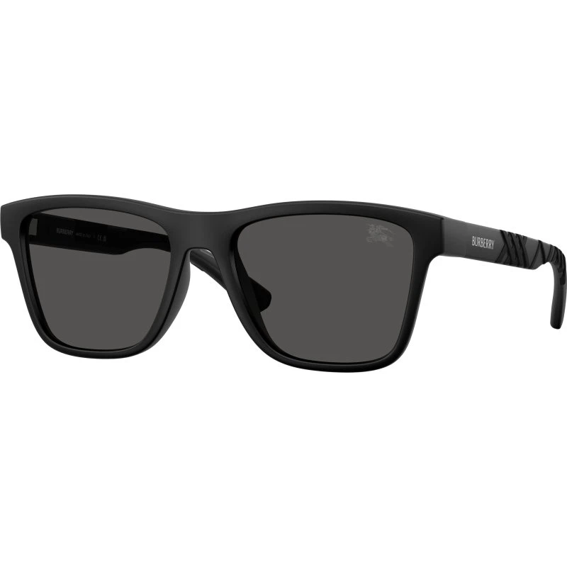 Burberry Homme BE4482U Lunettes de Soleil Carrées Noires et Grises