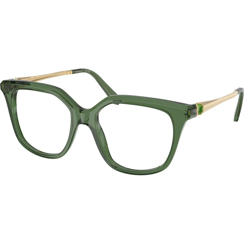 Swarovski SK2059 1085 Lunettes de vue Carrées Vert Transparent