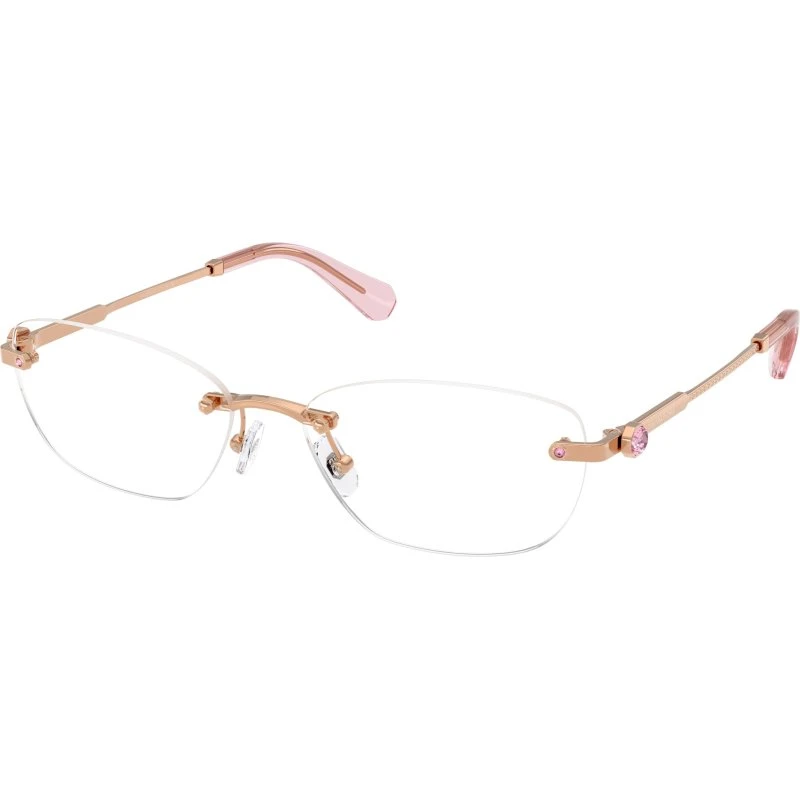 Swarovski SK1037 4014 Montures Optiques Rondes en Métal Or