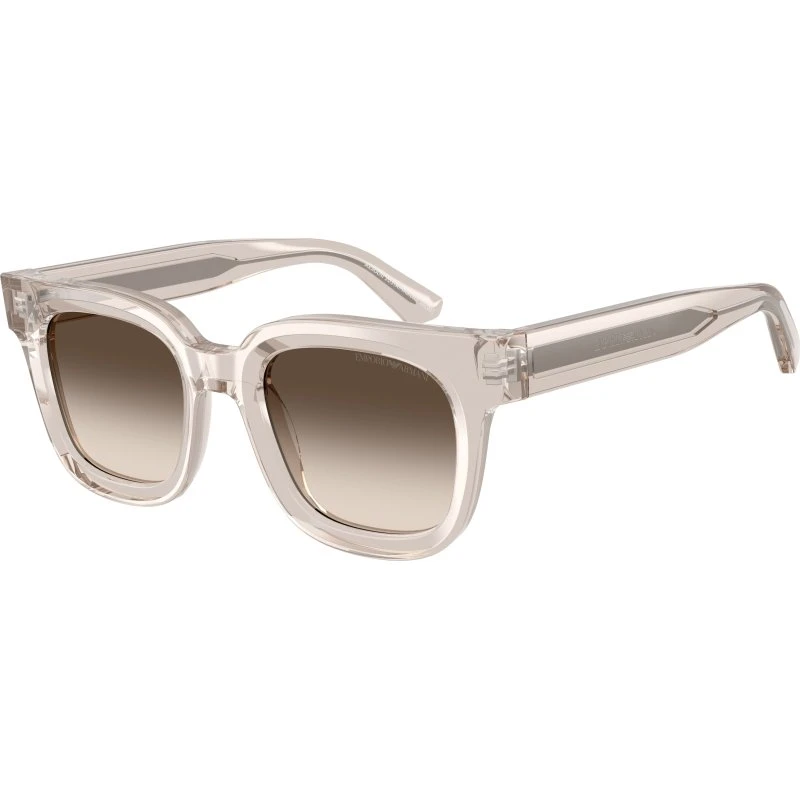 Emporio Armani EA4271 63630A Lunettes de Soleil Géométriques Marron