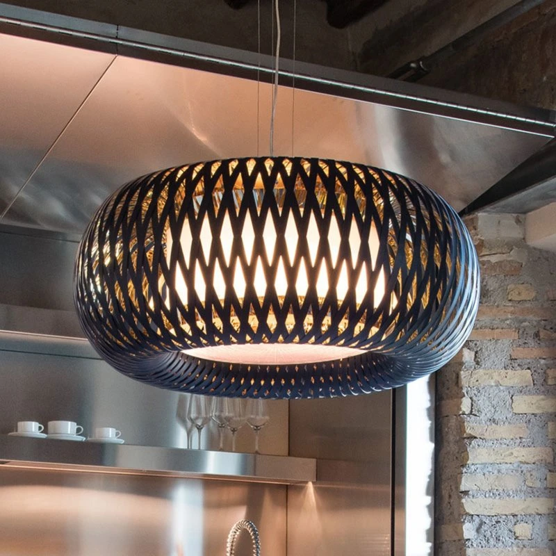 Slamp Kalatos Suspension Design - Noir, Or et Blanc
