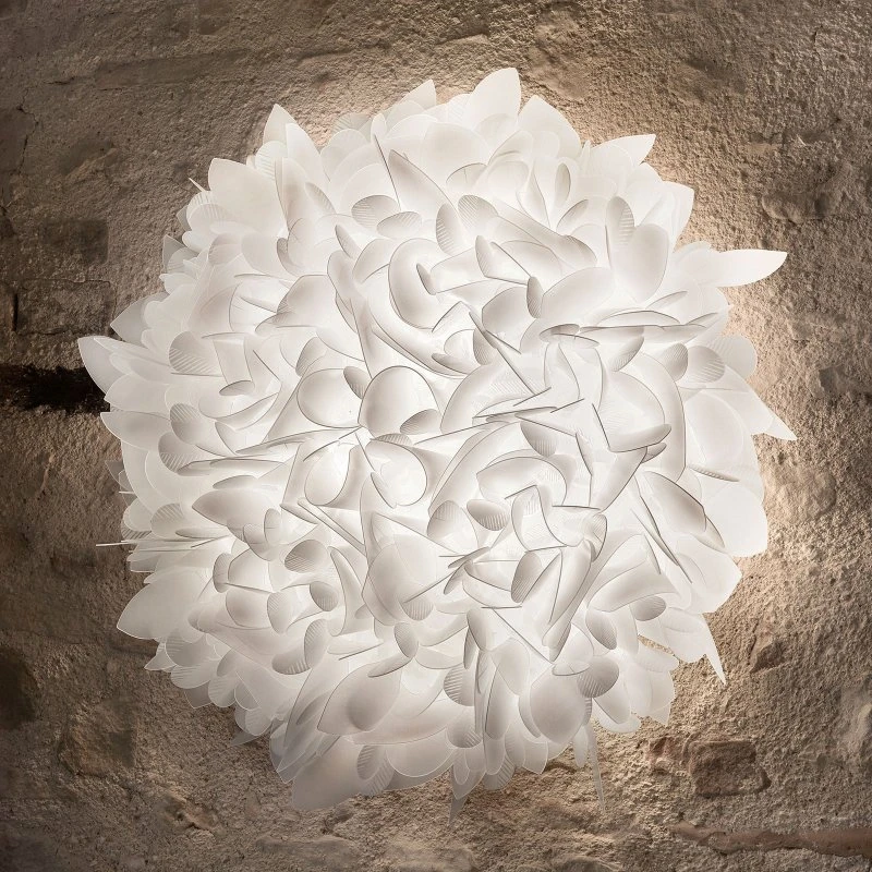 Slamp Veli Foliage Large - Applique murale design blanche Ø 75 cm