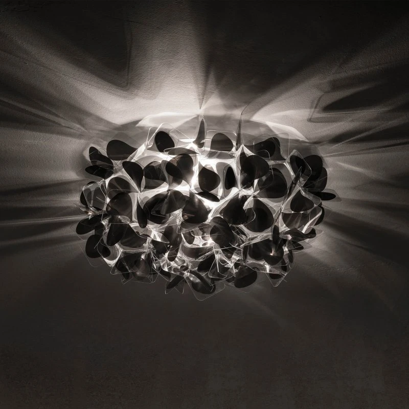Slamp Clizia Mama Non Mama Applique Murale Noire Ø53cm
