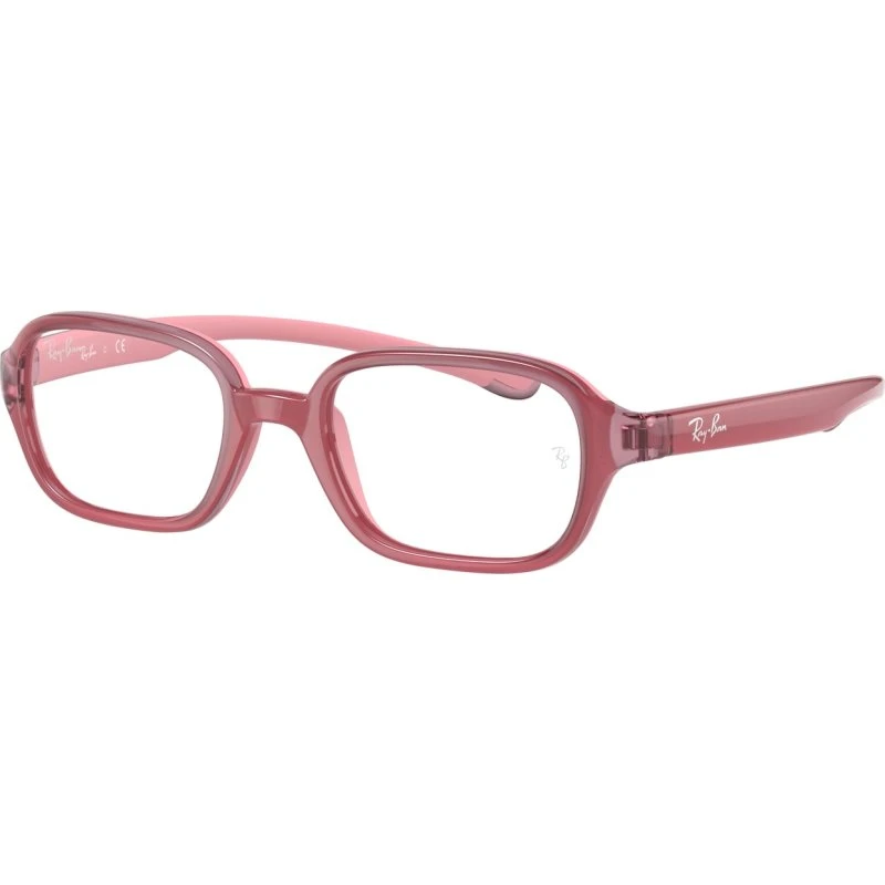 Ray-Ban RY9074V 3877 : Montures Optiques Enfant Carrées Rouges