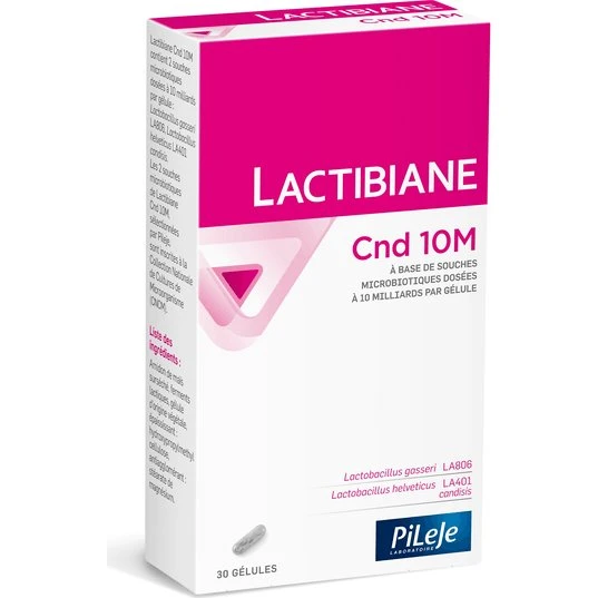 Pileje Lactibiane Cnd 10M 30 gélules