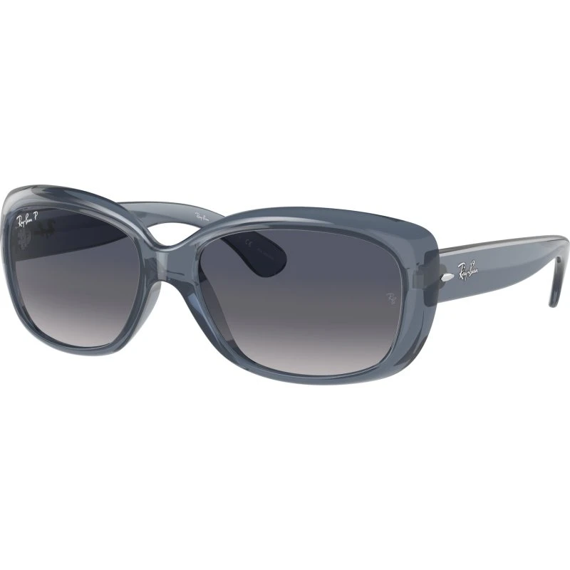 Ray-Ban RB4101 Jackie Ohh - Lunettes de soleil Papillon Bleues Polarisées