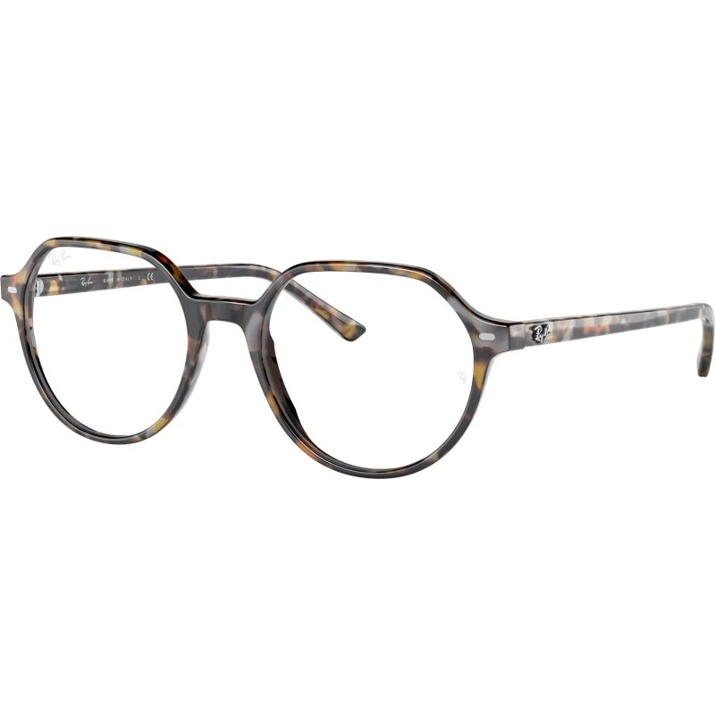 Ray-Ban RX5395 Thalia - Montures Optiques Carrées Havana/Gris