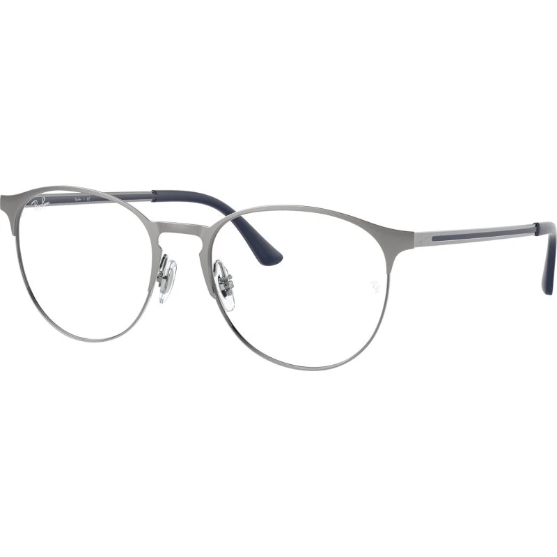 Ray-Ban RX6375 3135 Montures Optiques Pantos en Métal Gris