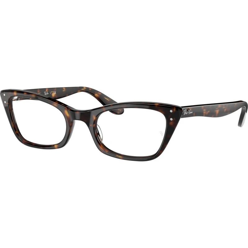 Ray-Ban RX5499 Lady Burbank - Monture Optique Cat Eye Écaille