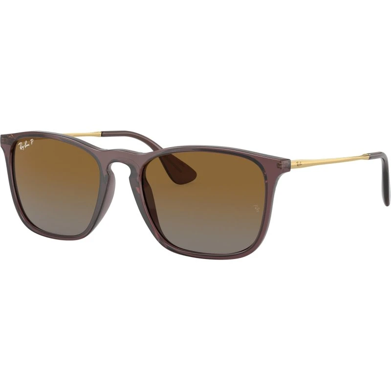 Ray-Ban RB4187 Chris - Lunettes de soleil Polarisées Marron