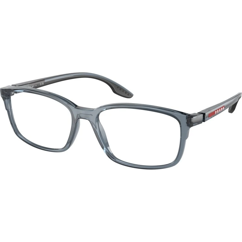 Prada Linea Rossa PS 01PV CZH1O1 - Montures Optiques Nylon Bleu