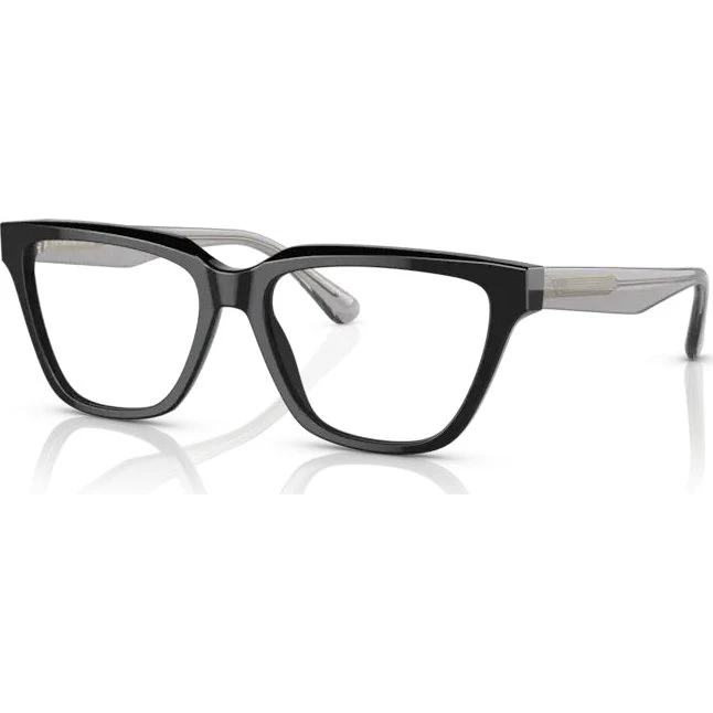 Emporio Armani EA3208 5017 - Montures Optiques Cat Eye Noir Transparent