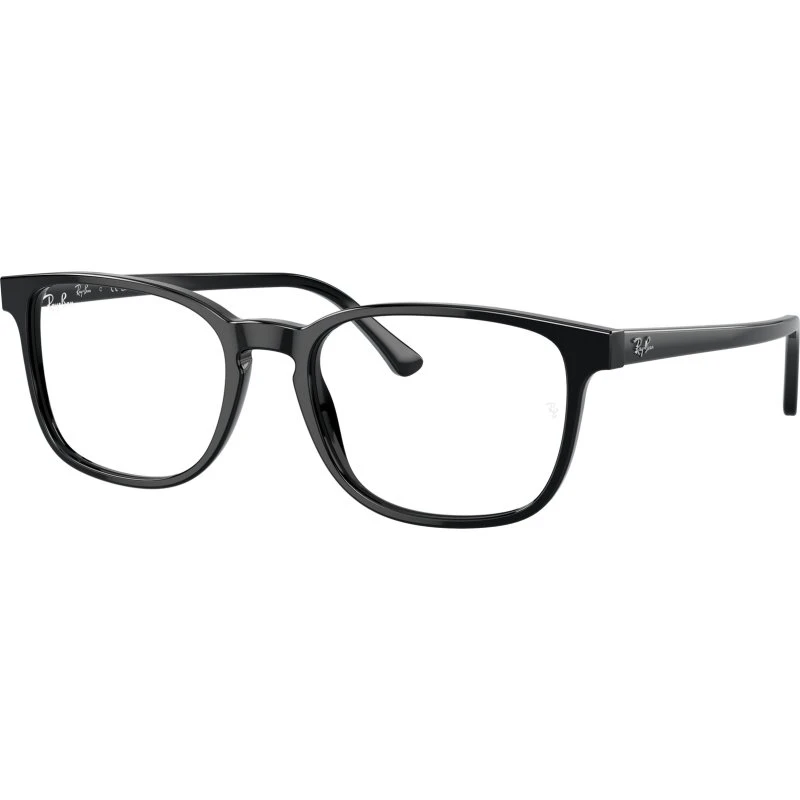 Ray-Ban RX5418 Lunettes Optiques Acétate Noir Transparent