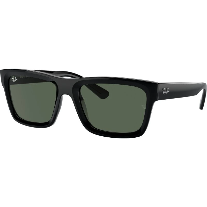 Ray-Ban RB4396 Warren - Lunettes de soleil carrées noir et vert