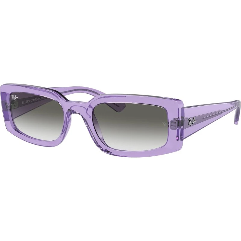 Ray-Ban RB4395 Kiliane Lunettes de Soleil Acétate Violet et Gris