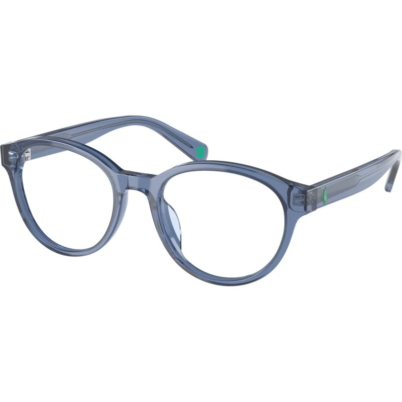 Polo Ralph Lauren Enfant - Monture Optique Ronde Acétate Bleu