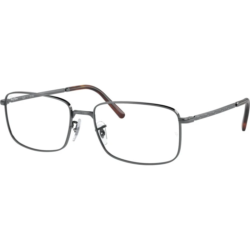 Ray-Ban RX3717V Montures Optiques Métal Carré Gris
