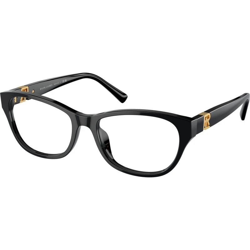 Ralph Lauren RL6237U 5001 Montures Optiques Rondes en Acétate Noir