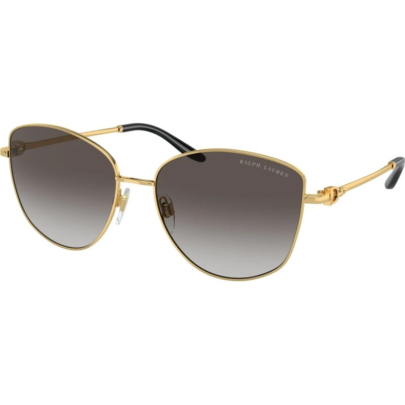 Ralph Lauren RL7079 The Vivienne Lunettes de Soleil Rondes Or et Gris