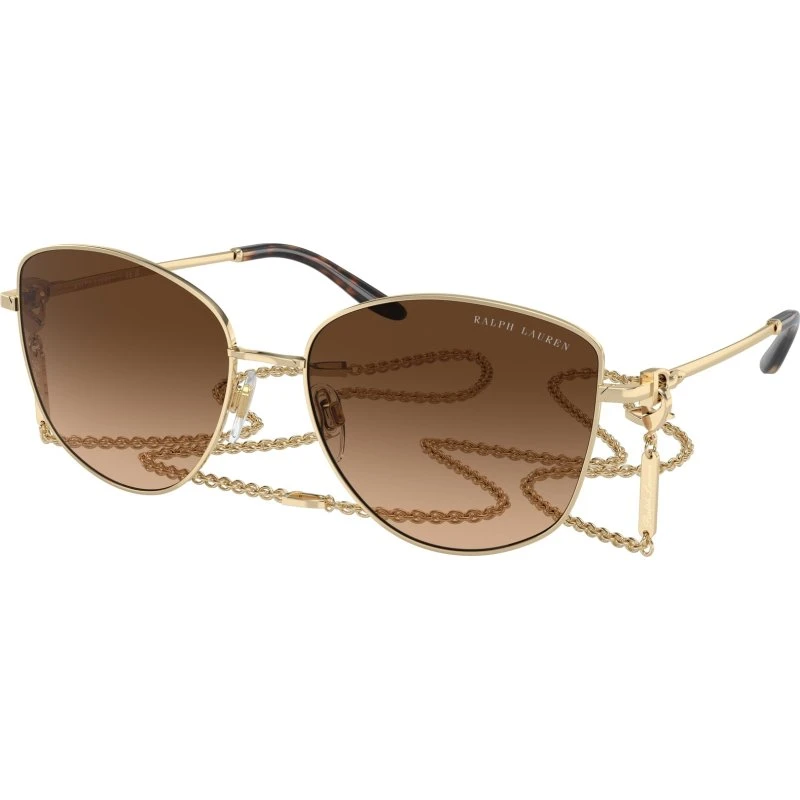 Ralph Lauren RL7079 The Vivienne Lunettes de Soleil Rondes Dorées