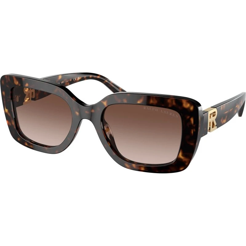 Ralph Lauren RL8217U THE NIKKI Lunettes de Soleil Carrées Écaillées