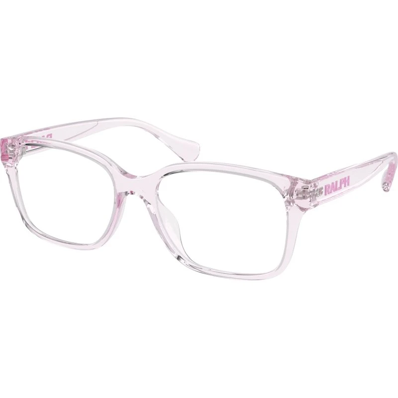 Ralph Lauren RA7155U 6121 - Montures Optiques Carrées Rose Transparent