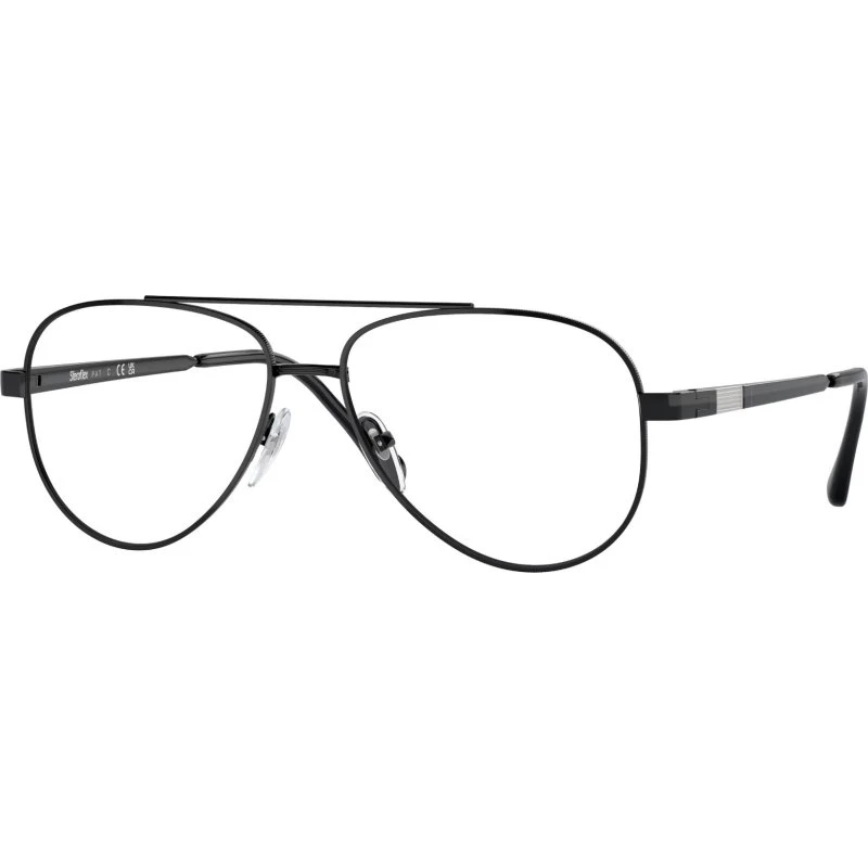 Sferoflex SF2297 Homme - Montures Optiques Pilote Métal Noir