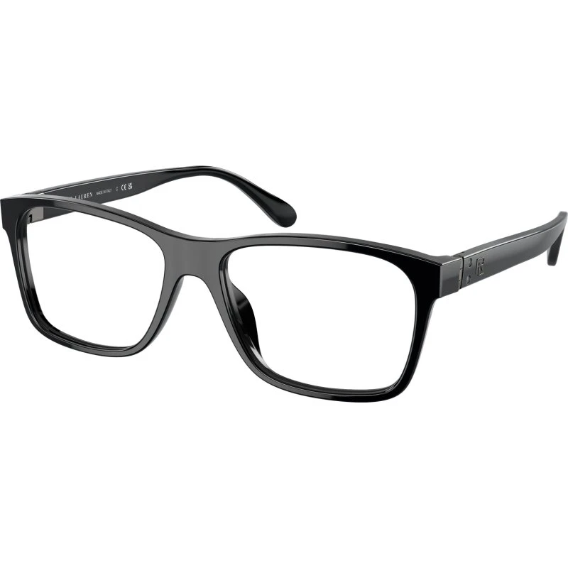 Ralph Lauren RL6240U 5001 Montures Optiques Carrées en Acétate Noir