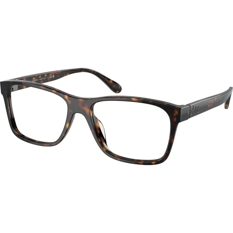 Ralph Lauren RL6240U 5003 Lunettes Optiques Carrées en Acétate Tortue