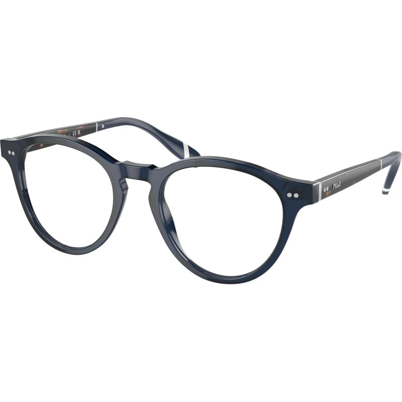 Polo Ralph Lauren PH2268 - Lunettes Optiques Carrées Bleu Transparent