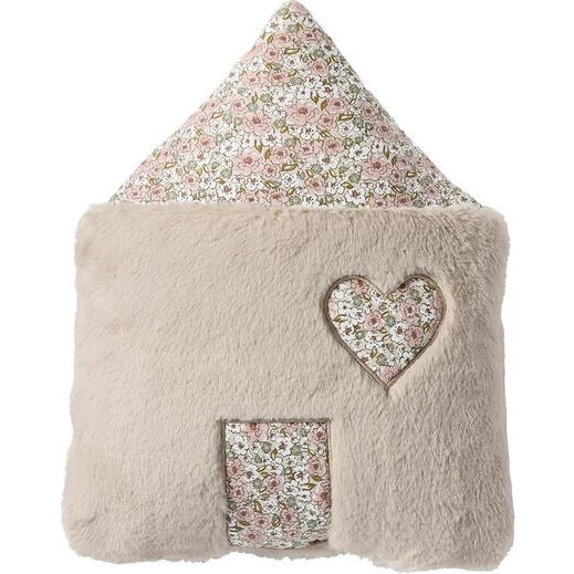 BB&CO Coussin Maison Fausse Fourrure Liberty Afternoon Tea