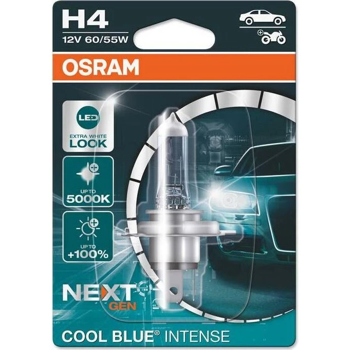 OSRAM H4 Cool Blue Intense 12V 60/55W