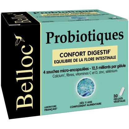 Belloc Probiotiques 30 Gélules Végétales