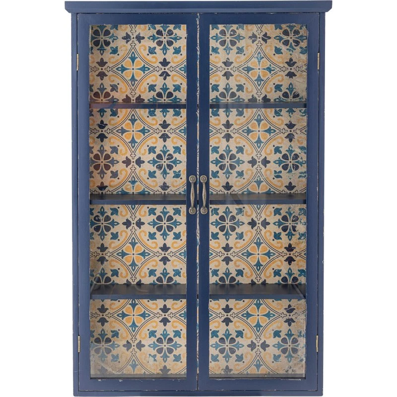 Bloomingville Armoire Hazem Bleu 81x122x22 cm