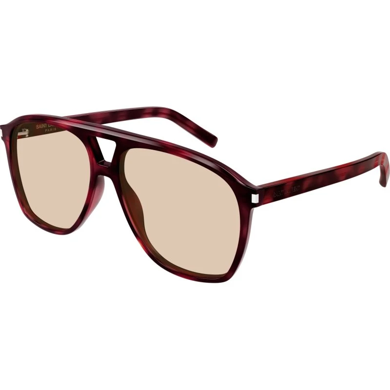 Saint Laurent SL 596 DUNE 003 Lunettes de soleil Pilote Marron
