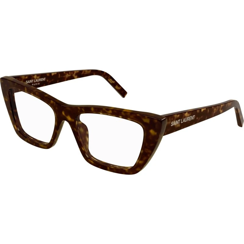Saint Laurent SL 276 Mica Montures Optiques Cat Eye Havana