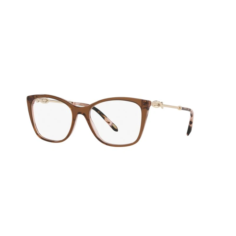 Tiffany TF2160B 8255 - Montures Optiques Carrées en Acétate Marron