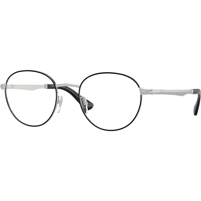 Persol PO2460V 1074 - Monture Optique Pantos en Métal Noir