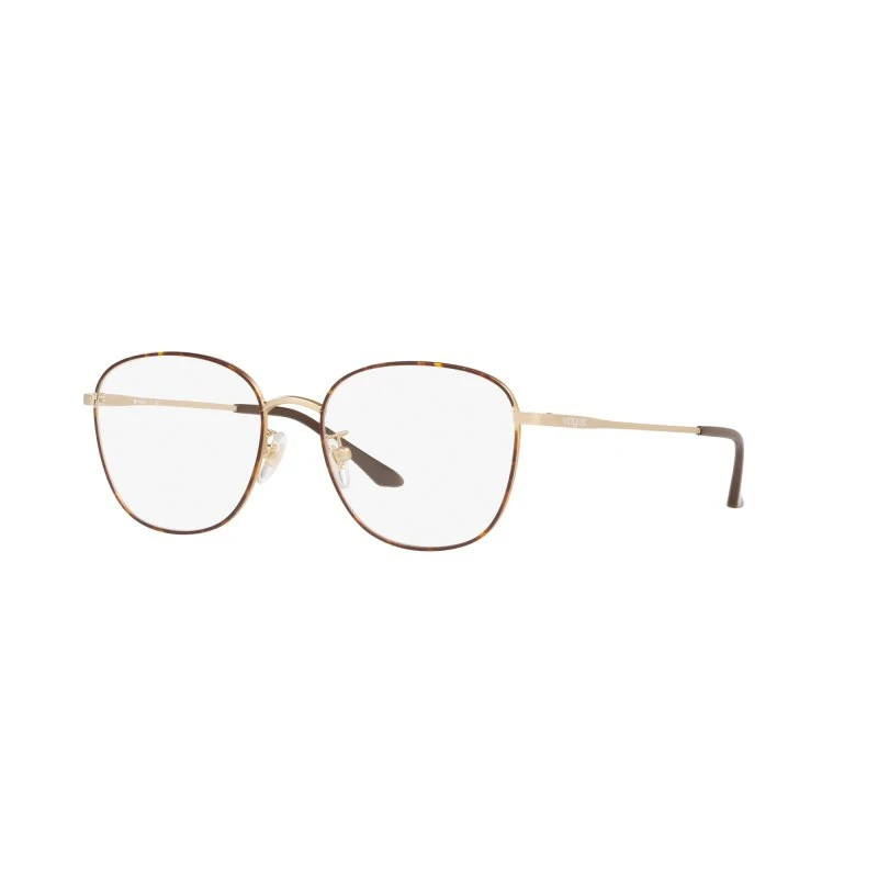 VOGUE EYEWEAR VO4124D Montures Optiques Carrées en Métal Marron