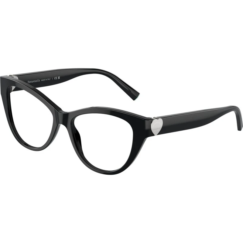 Tiffany TF2251 Montures Optiques Cat Eye Noir Transparent
