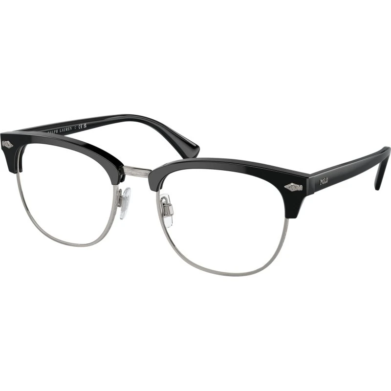Polo Ralph Lauren PH2277 5001 - Lunettes de vue carrées en acétate noir